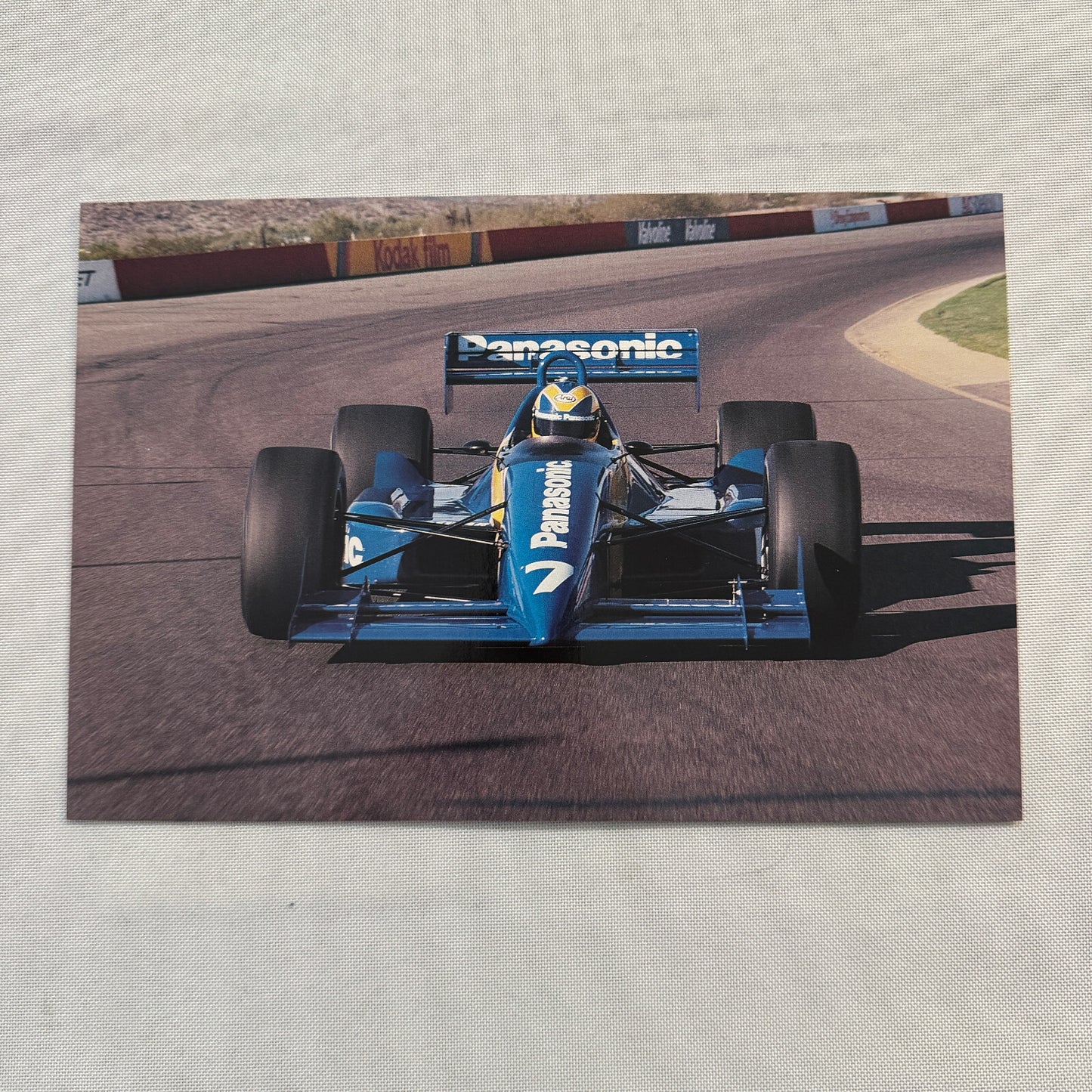 Hiro Matsushita CART Indy Car Racing Driver Press Kit Panasonic Team 1991