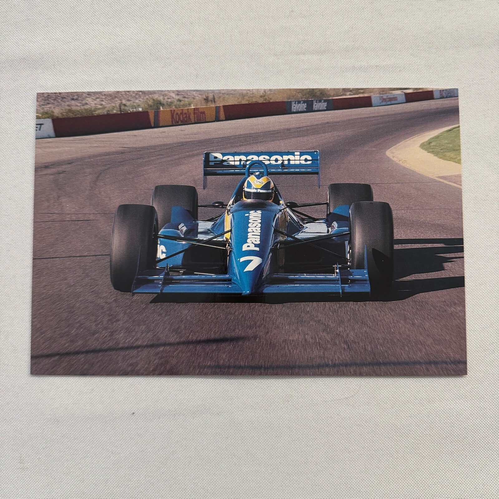 Hiro Matsushita CART Indy Car Racing Driver Press Kit Panasonic Team 1991