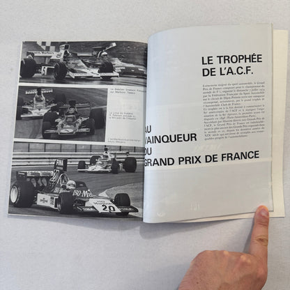 1974 Automobile Club de France 80th Anniversary Press KIt Brochure Bugatti +