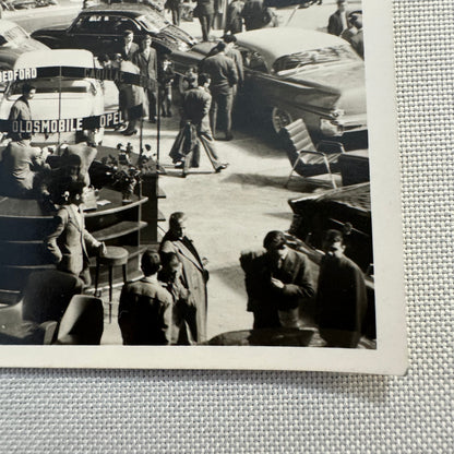Vintage Auto Show Exhibit Photograph Print Cars General Motors Cadillac