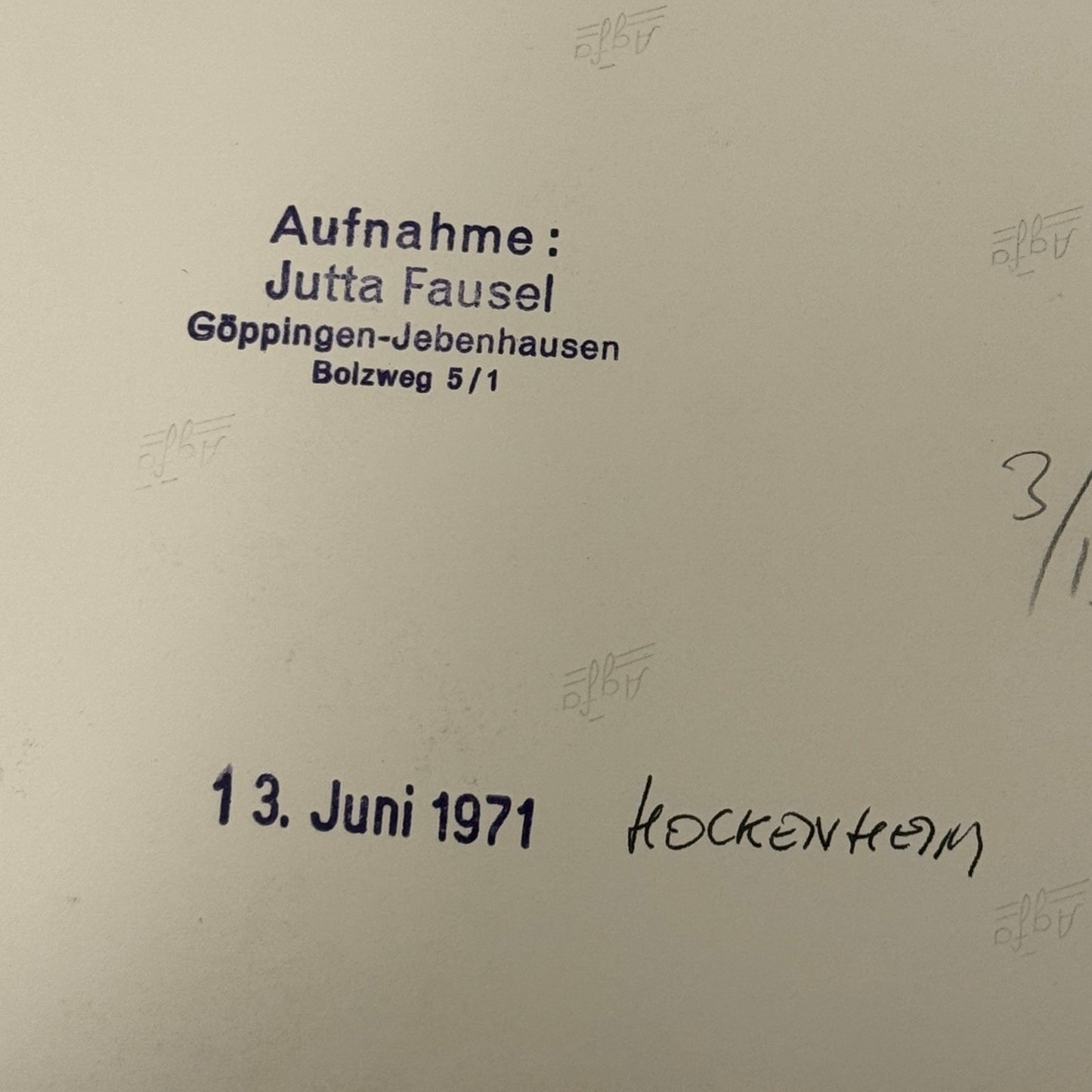 Vintage Racing Photo 1971 Hockenheim Race Dave Walker Motorsport Photograph