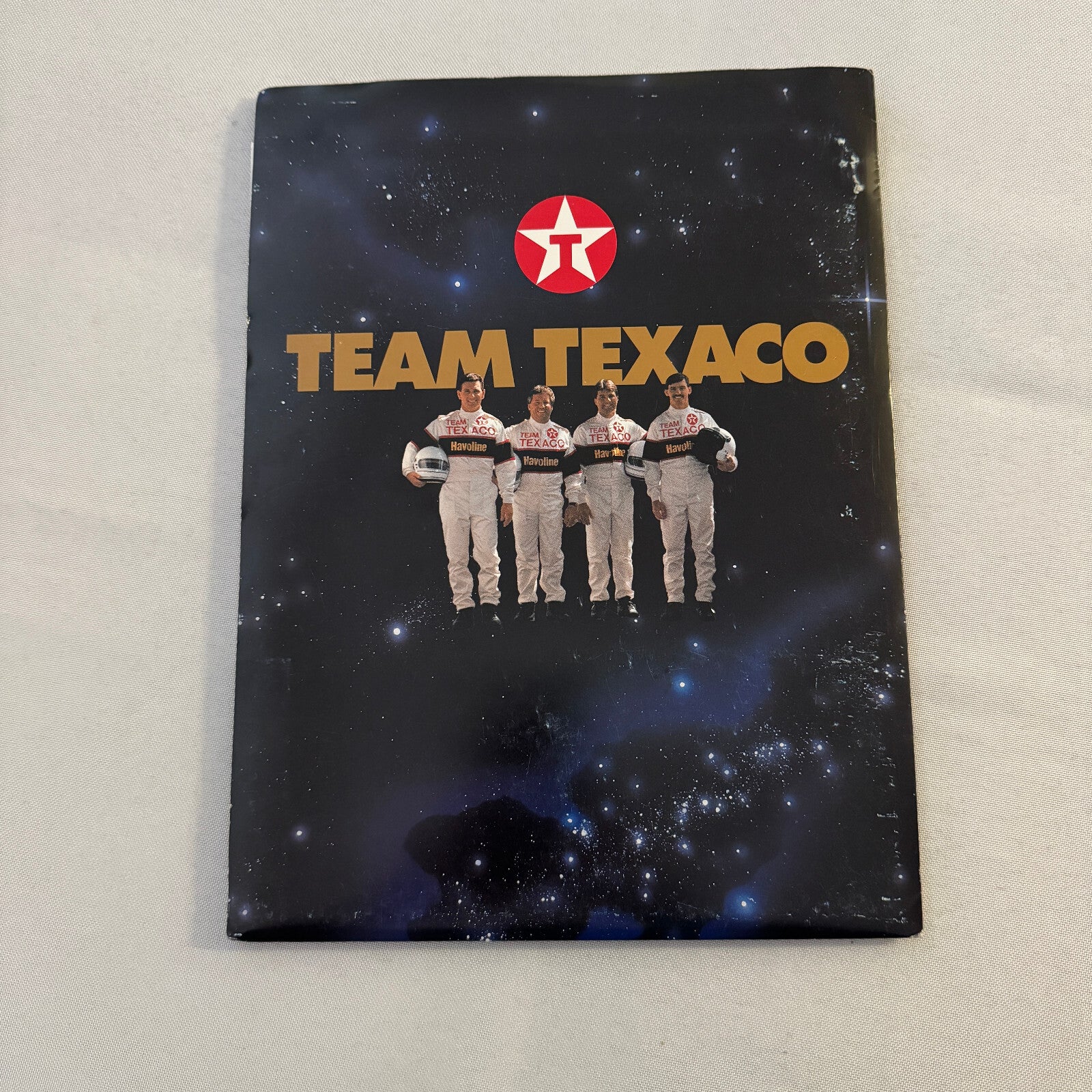 1990 Texaco Racing Team Indy CART Press Kit Brochure Photos Dominic Dobson