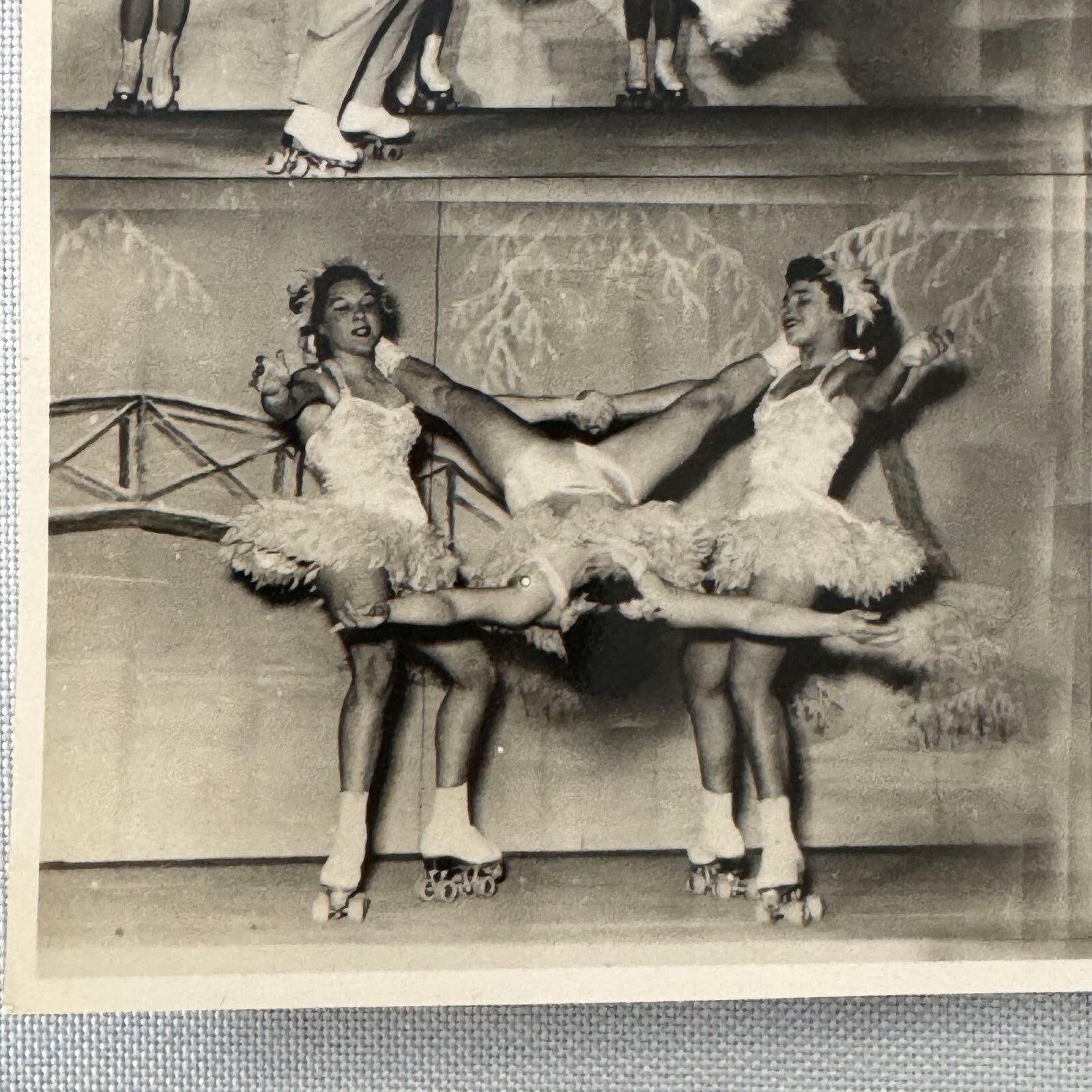 Circus Performer Roller Skating Act Roller Skate Photo Photograph 2 Veronas