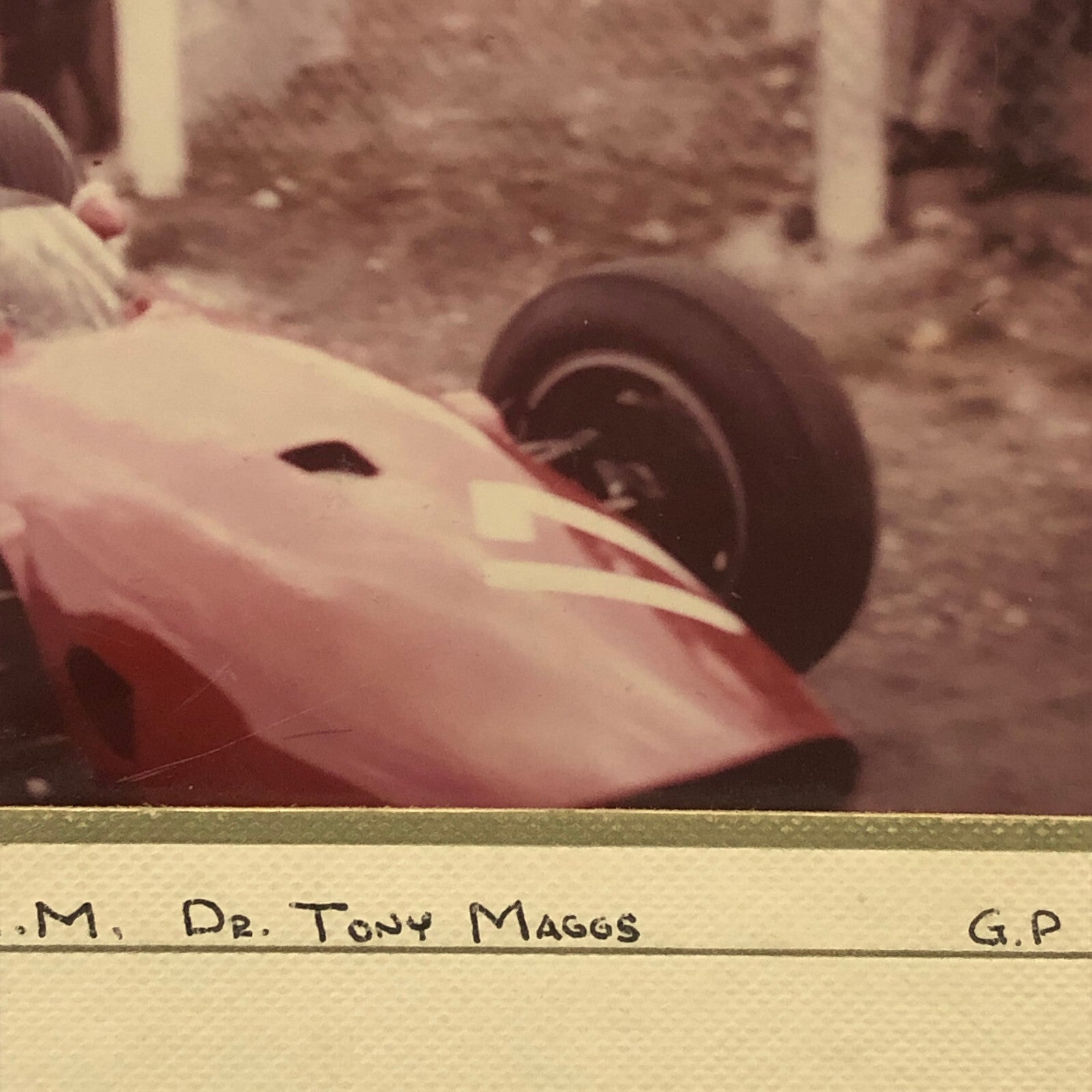 Tony Maggs BRM Racing Car Vintage Photo Photograph Print