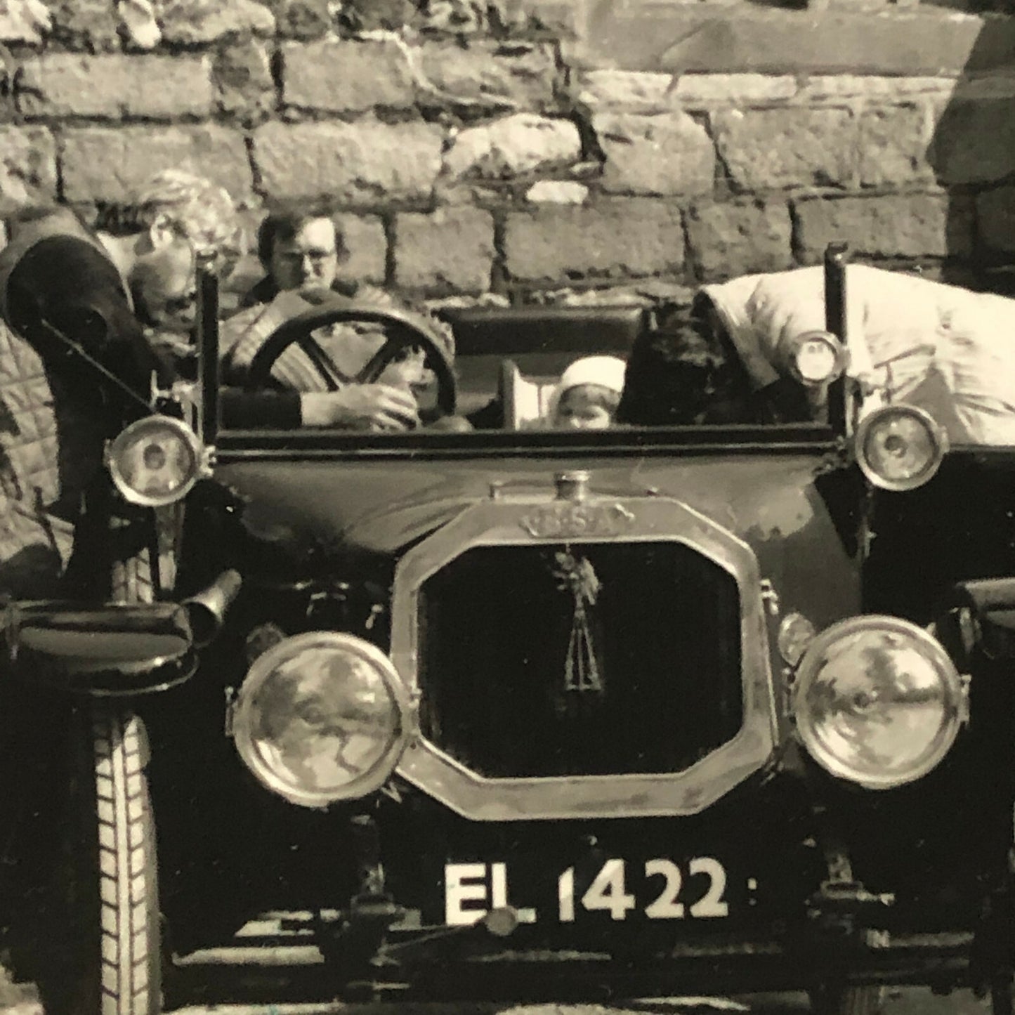 Antique Car Photo Photograph Print - Rolls Royce + 1970s Auction or Event ? 