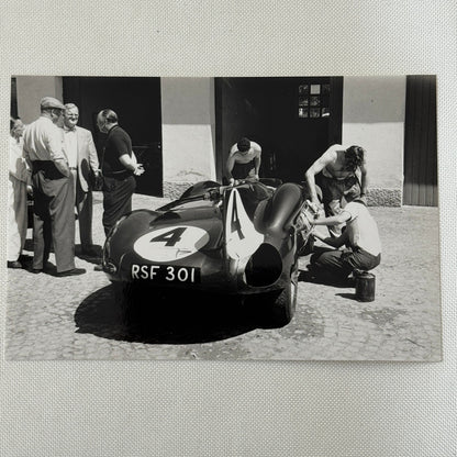 Jaguar D Type 1958 Monza Racing Car Photo Photograph Jack Fairman Modern Print