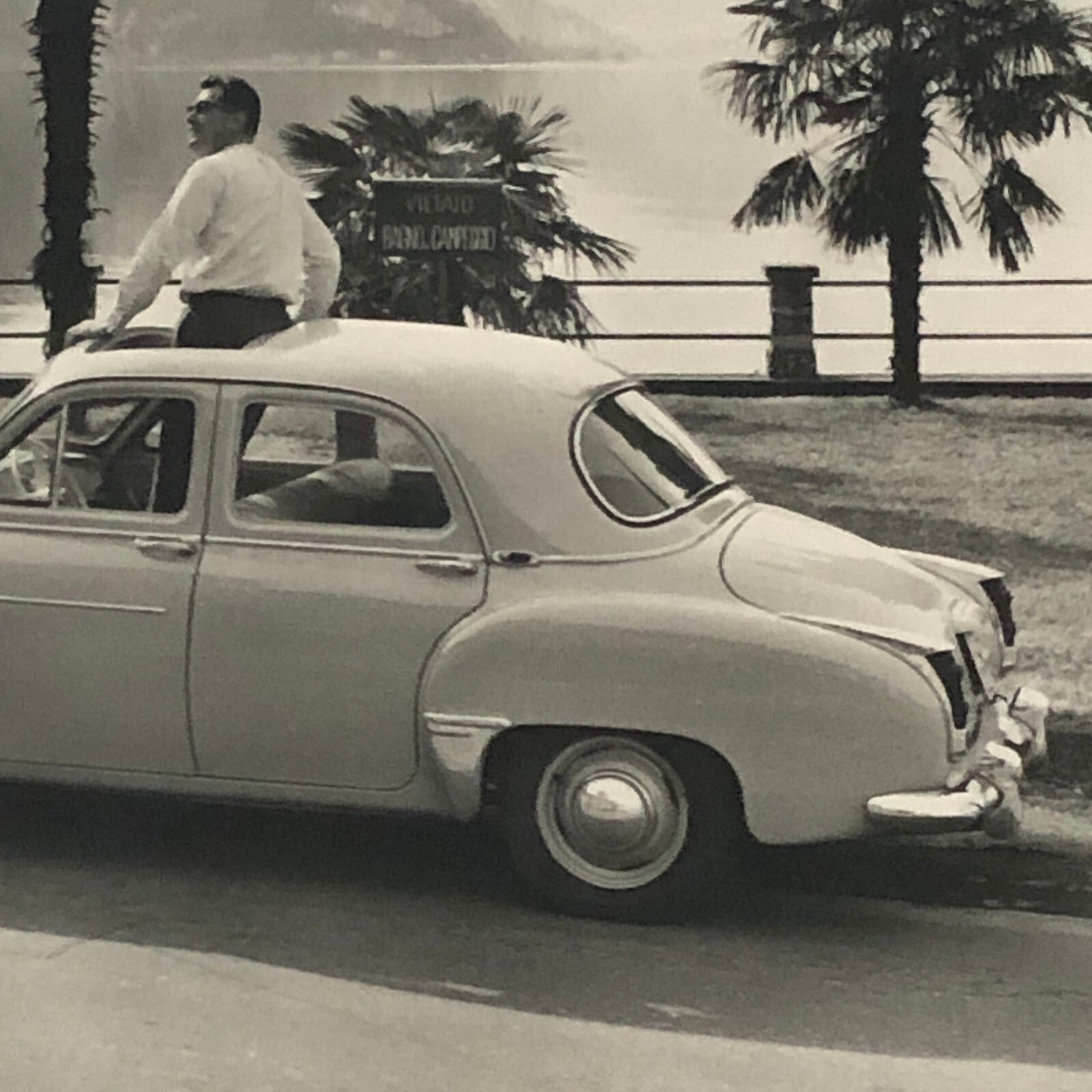 1960 Renault Fregate Car Factory Press Photo Photograph