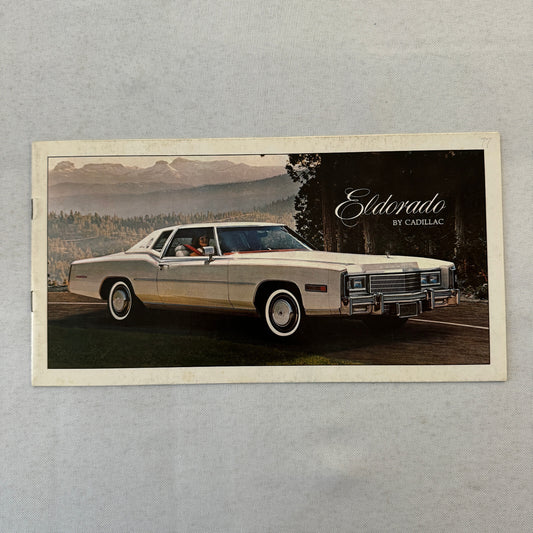 1977 Cadillac Eldorado Car Sales Brochure Catalog Eldorado Custom Biarritz