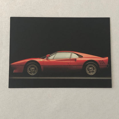 Ferrari 288 GTO Rene Staud Postcard Post Card Ferrari 288GTO