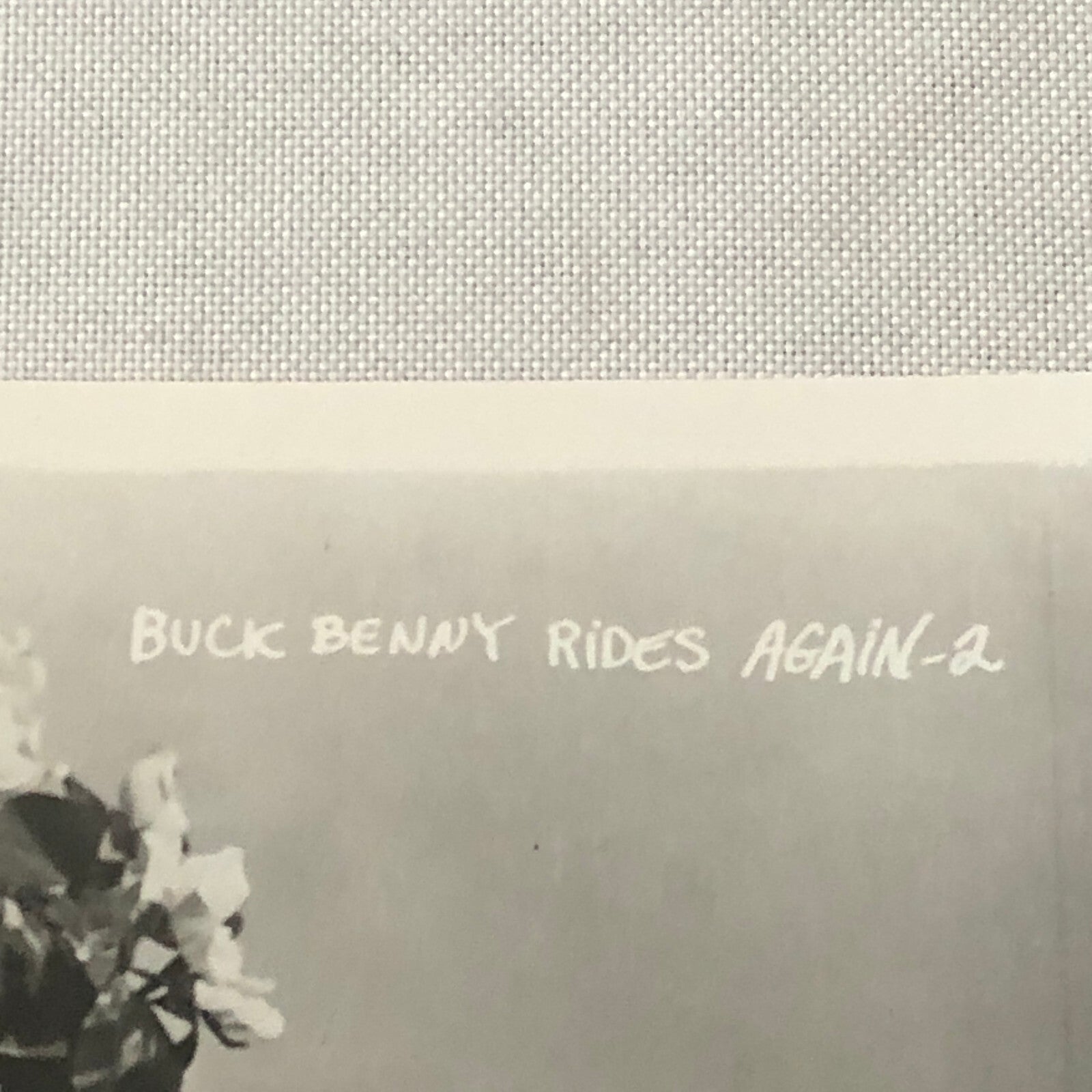 Vintage Movie Photo Photograph Print Buck Benny Rides Again Robbers Western