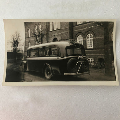 Antique Vintage Bus Photo Photograph Print