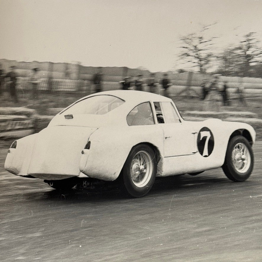 Vintage Racing Photo 1954 Goodwood Unidentified Car Motorsport Race Car