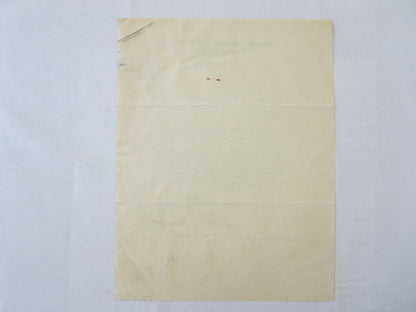 1923 Olds Motor Works of Canada Oldsmobile Factory Letter - Engine Repair Delay