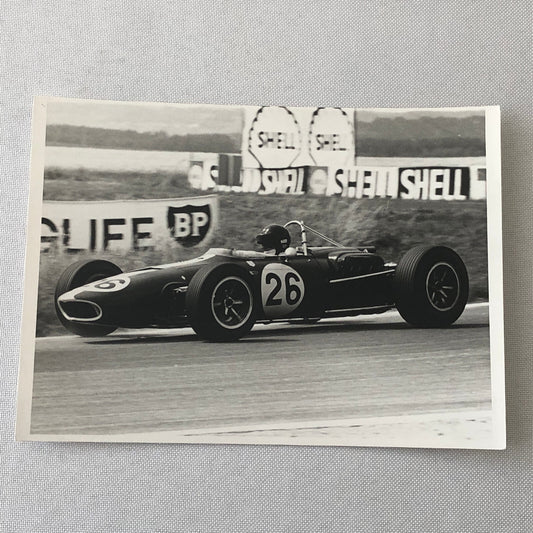 Dan Gurney Eagle Car Grand Prix Racing Car Driver Photo Photograph Vintage