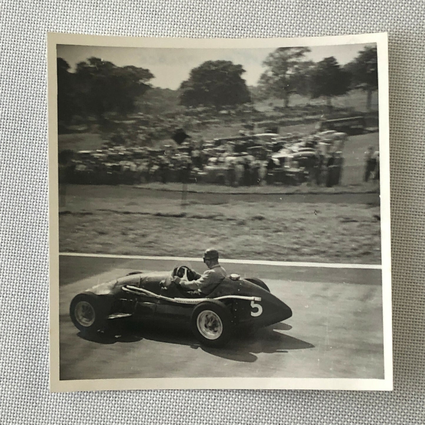 Vintage Racing Car Photo Photograph - 1954 Crystal Palace Connaught Car 