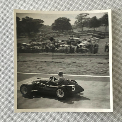 Vintage Racing Car Photo Photograph - 1954 Crystal Palace Connaught Car 