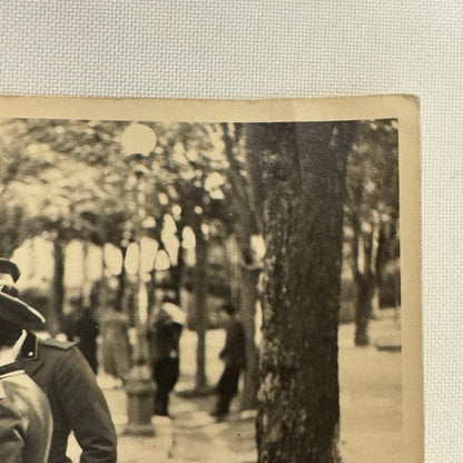 Mille Miglia Racing Photo Men in Military Uniform Italy Italian Photograph