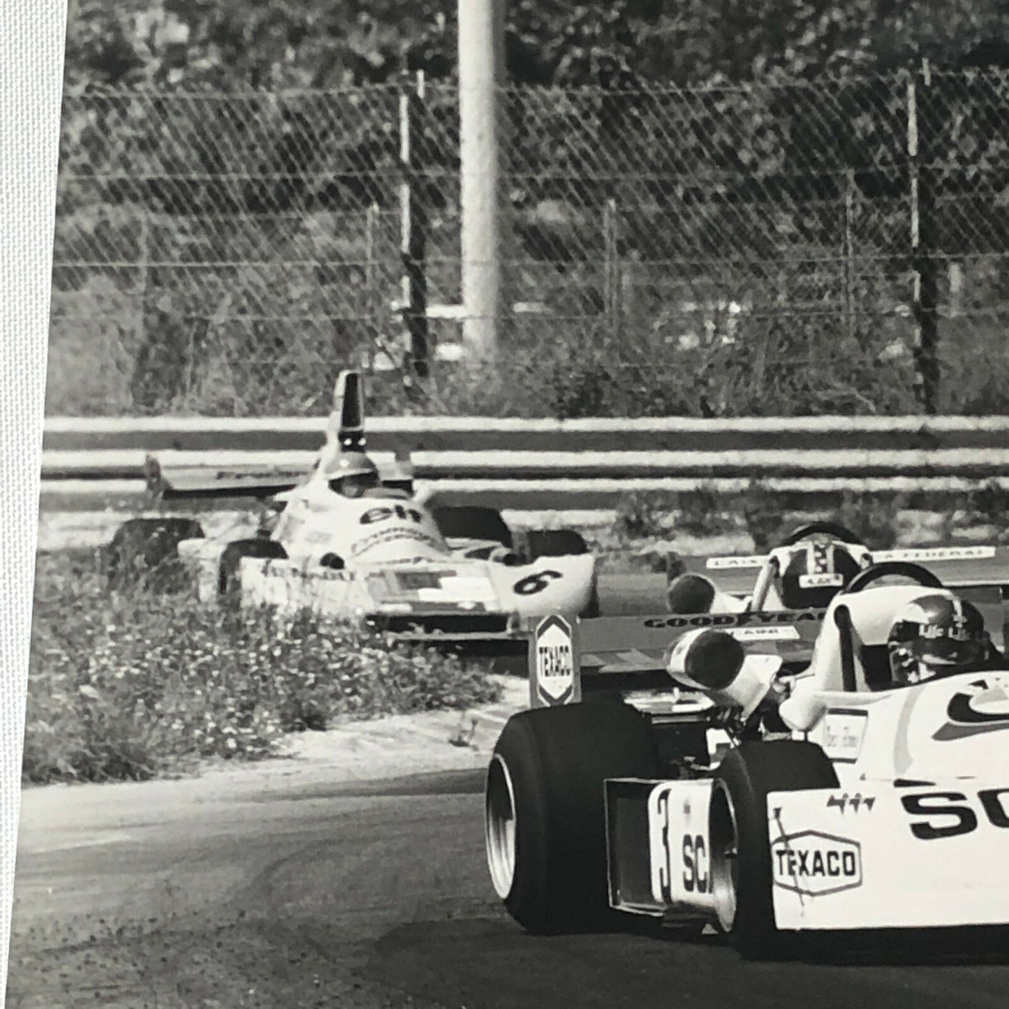Vintage 1976 Formula 2 F2 Pergusa Grand Prix Racing Photo Photograph Cars