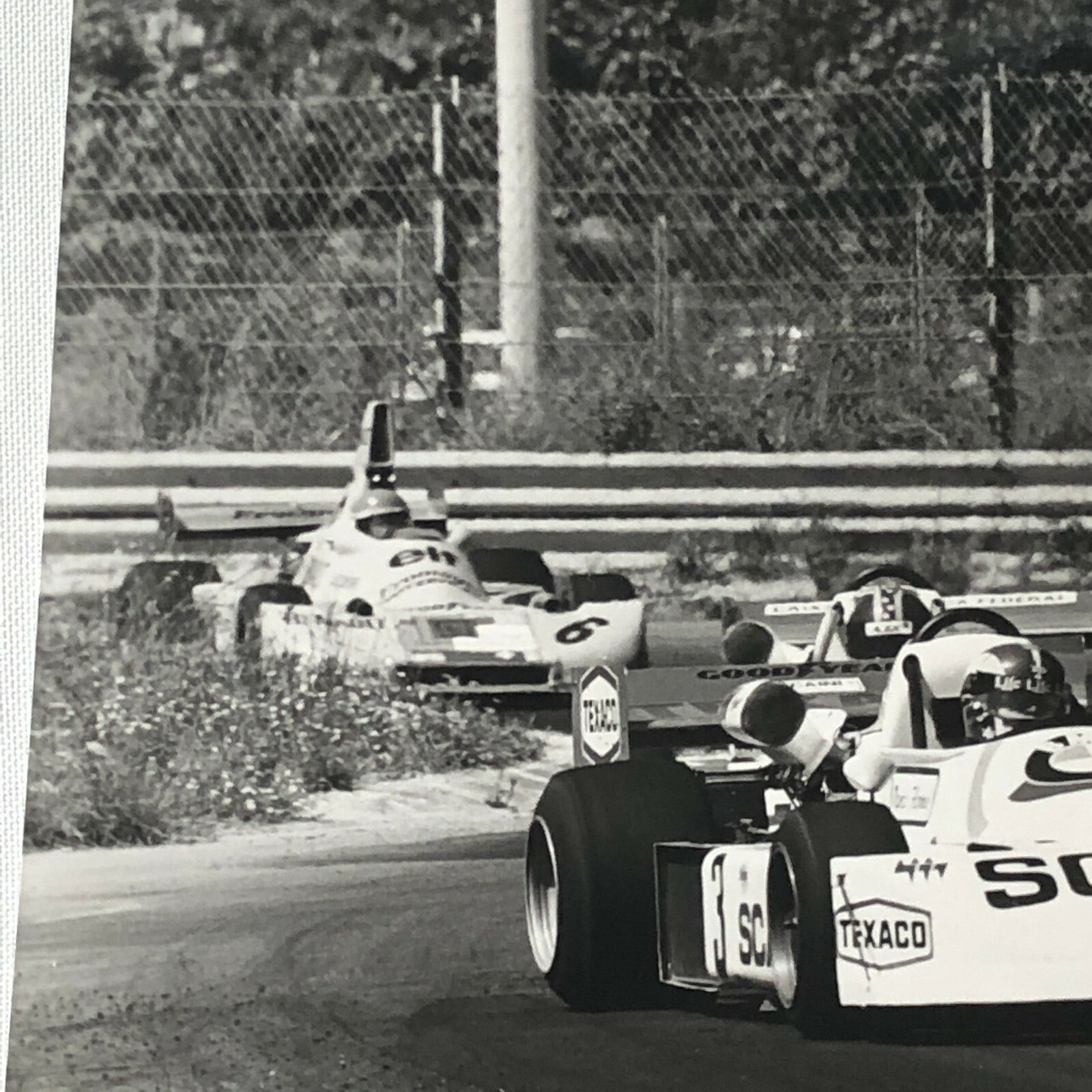 Vintage 1976 Formula 2 F2 Pergusa Grand Prix Racing Photo Photograph Cars