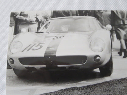 Vintage 1963 Racing Car Photo Photograph - LeMans Lola MK6 GT  