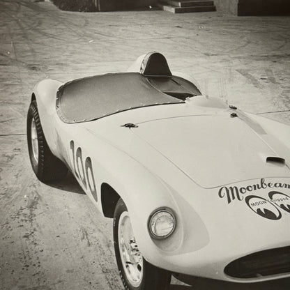 Vintage Dragster Drag Racing Photo Photograph Dean Moon Moonbeam Devin Car