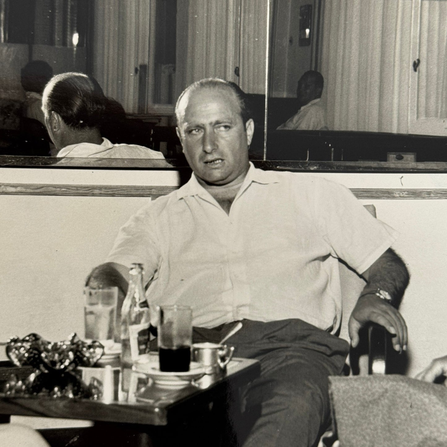 Juan Manuel Fangio Retirement Vacation Holiday Italian Press Photo F1 Racing