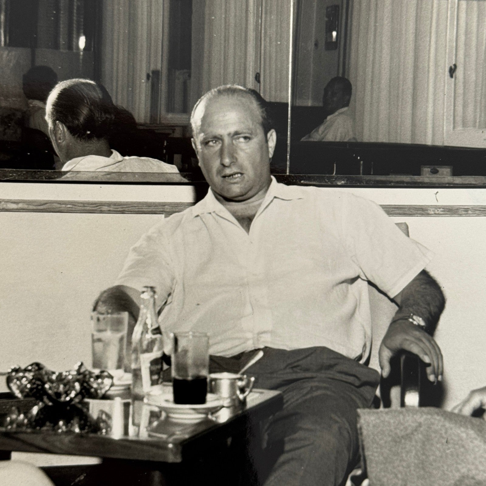 Juan Manuel Fangio Retirement Vacation Holiday Italian Press Photo F1 Racing