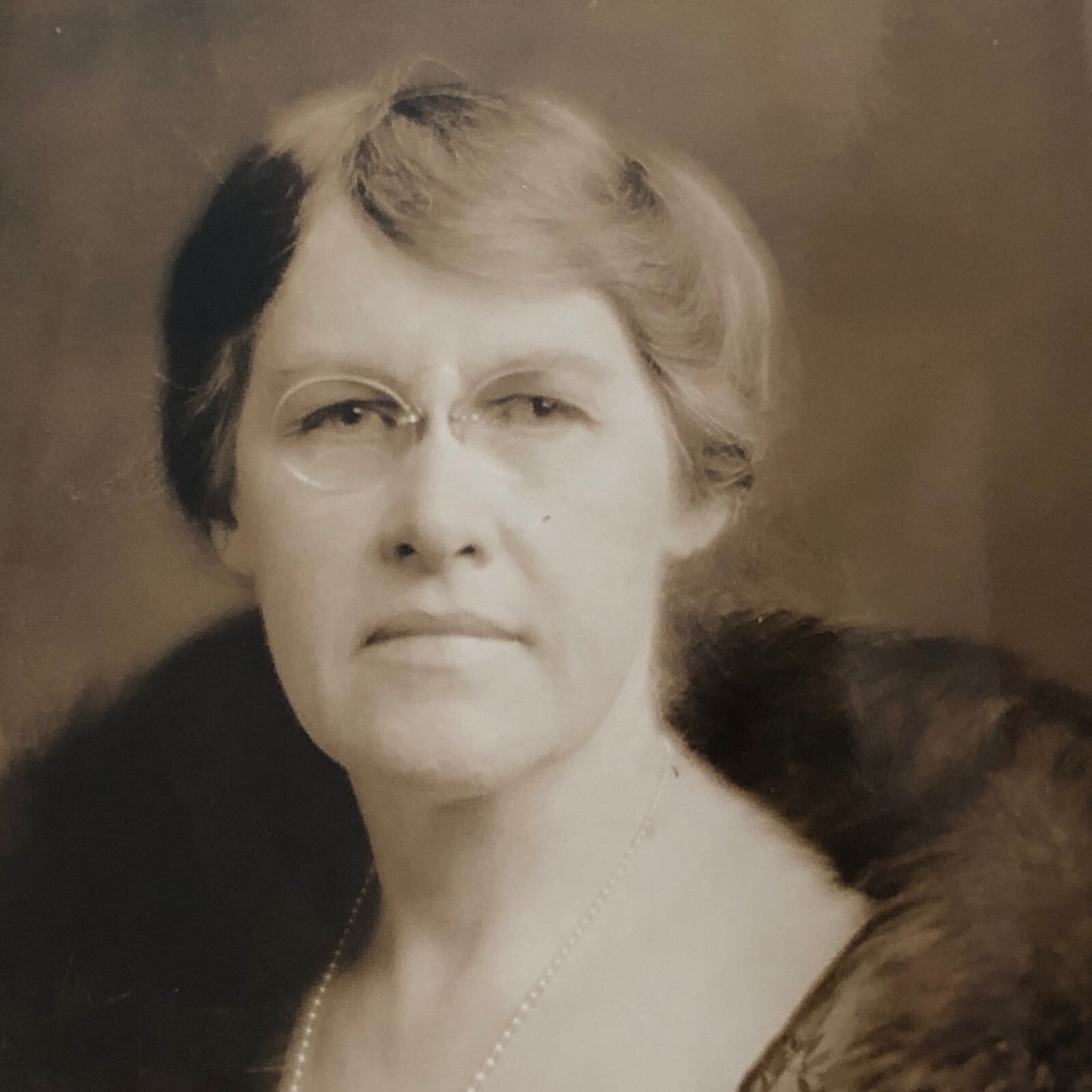 Press Photo Photograph Society Woman Supreme Court Judge Wife Harlan Fisk Stone