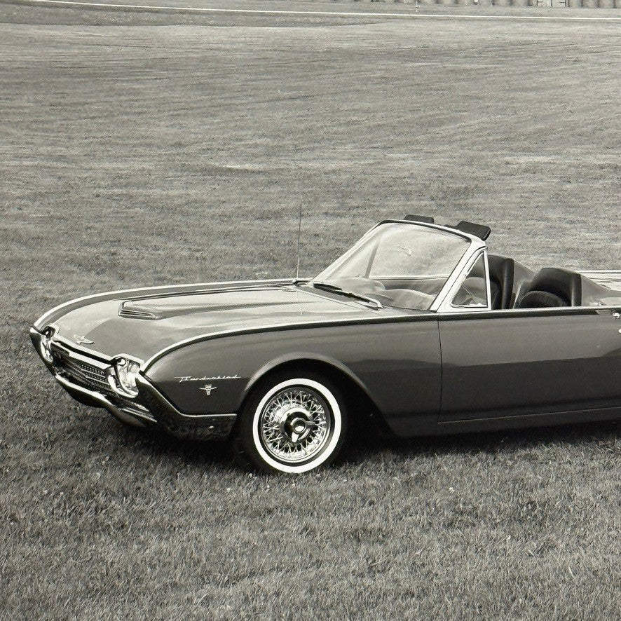 Vintage 1962 Ford Thunderbird Car Automobile Photo Photograph Modern Print
