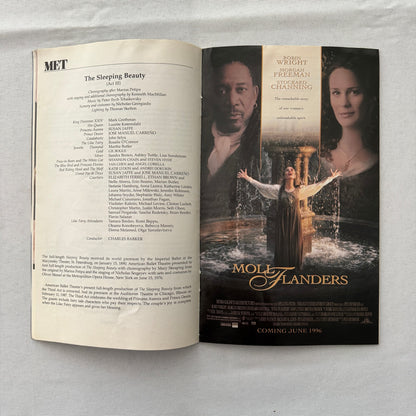 American Ballet Theatre Stagebill Playbill Program Signed Jose Manuel Carreno 96