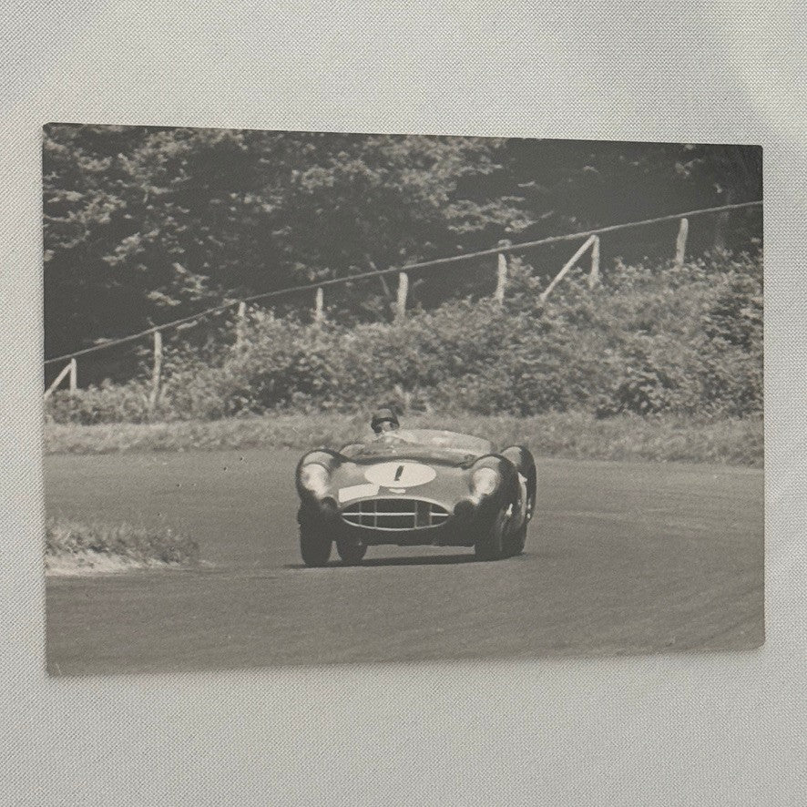 Vintage Aston Martin Racing Car Photo Photograph Print