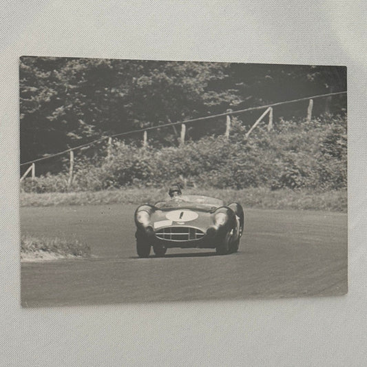 Vintage Aston Martin Racing Car Photo Photograph Print