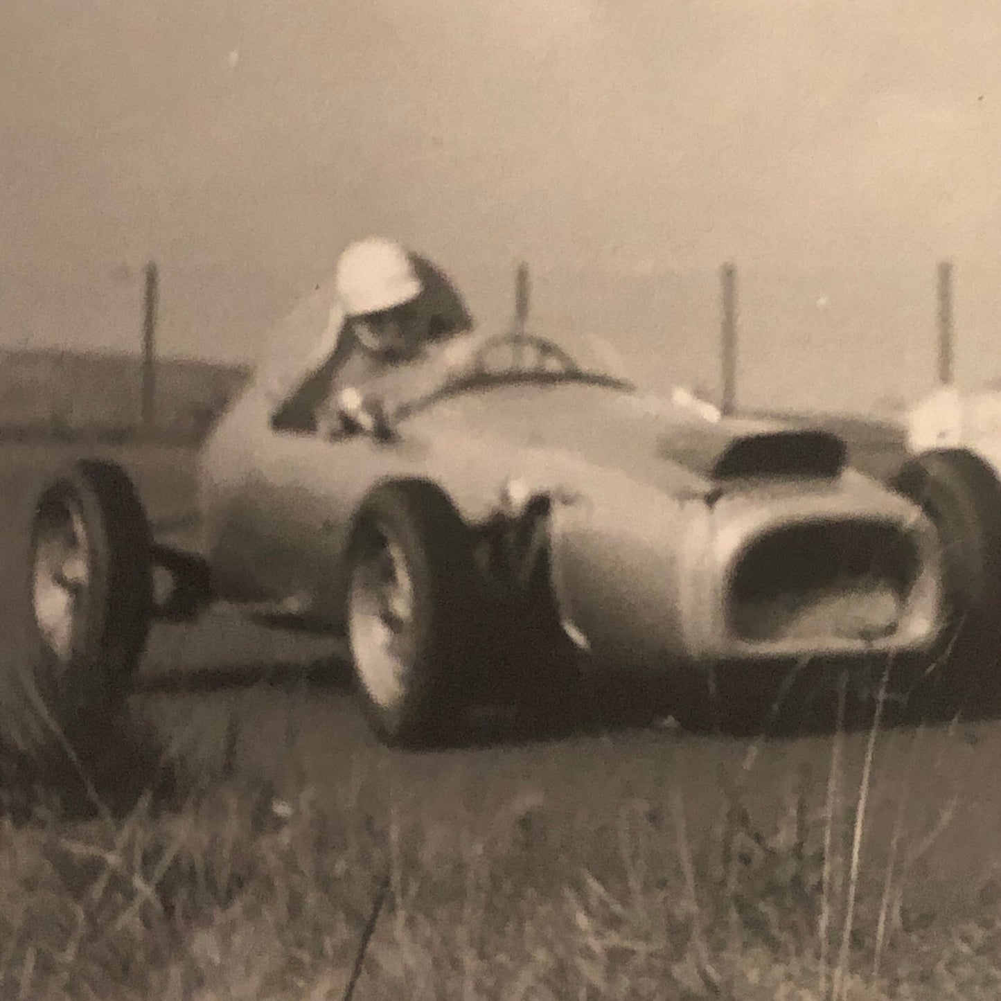 Vintage Racing Car Photo Photograph Print Lot of 2- Tag AL17313