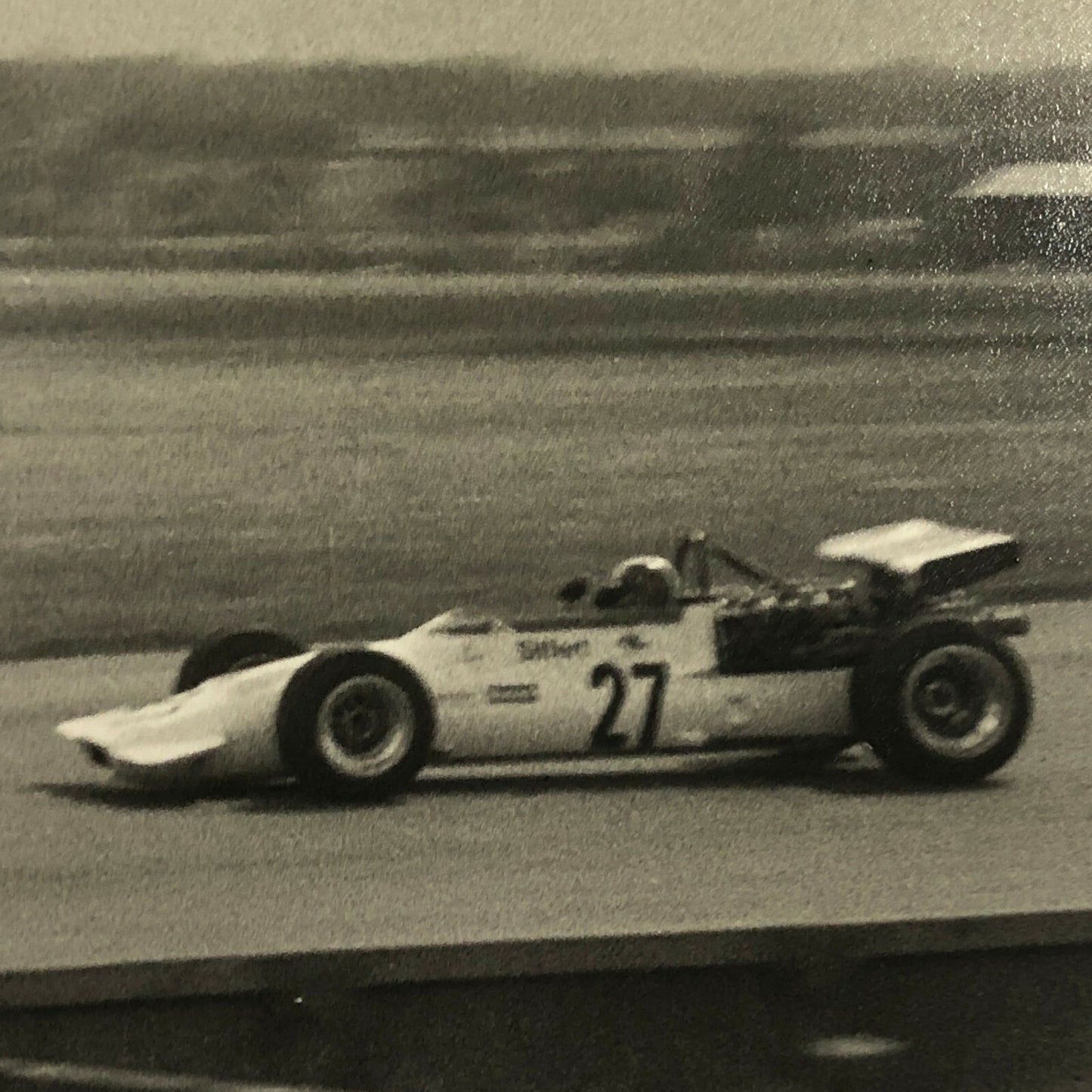 Vintage Racing Car Photo Photograph Print - 1970 Jo Siffert BMW Car 