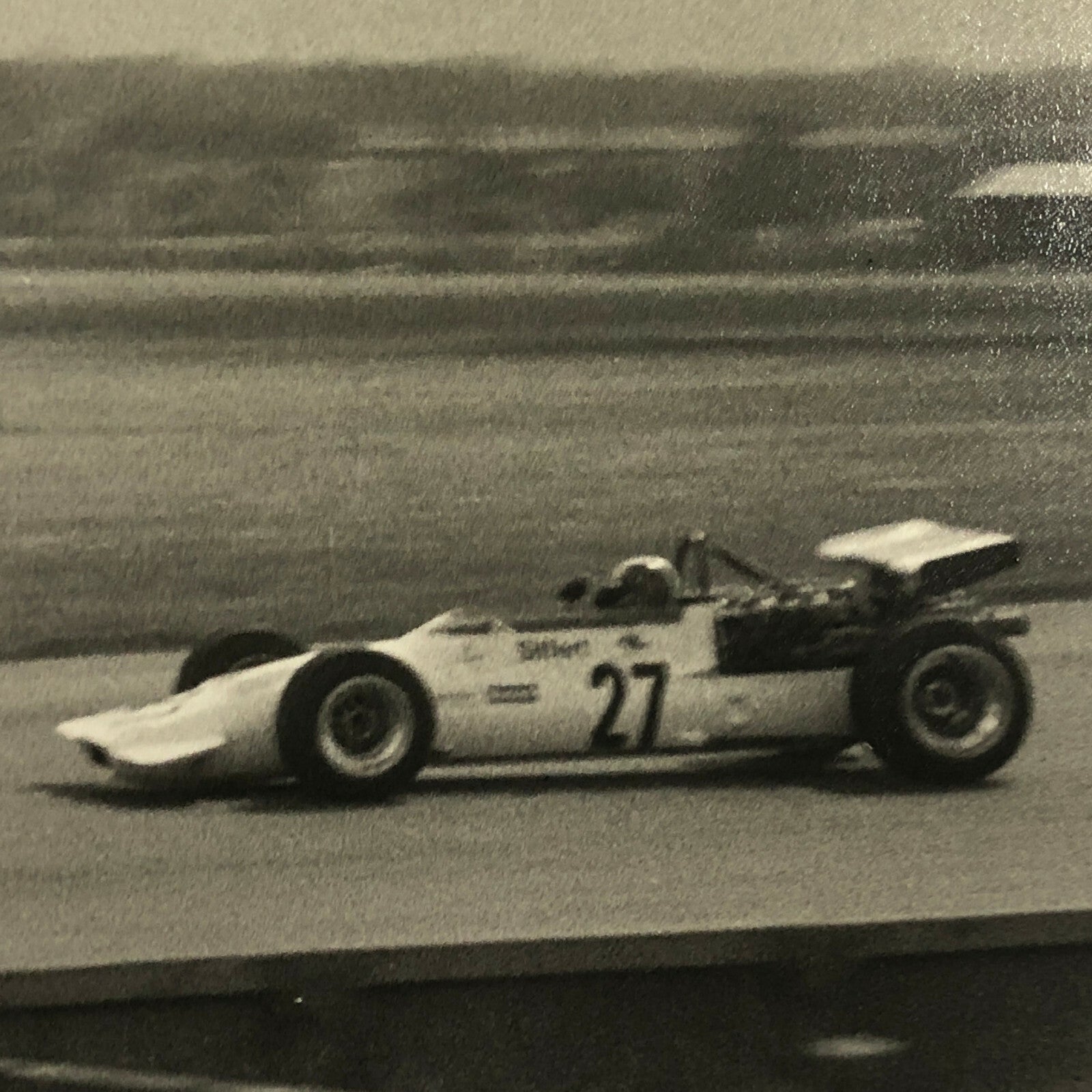 Vintage Racing Car Photo Photograph Print - 1970 Jo Siffert BMW Car 
