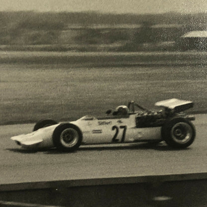 Vintage Racing Car Photo Photograph Print - 1970 Jo Siffert BMW Car 