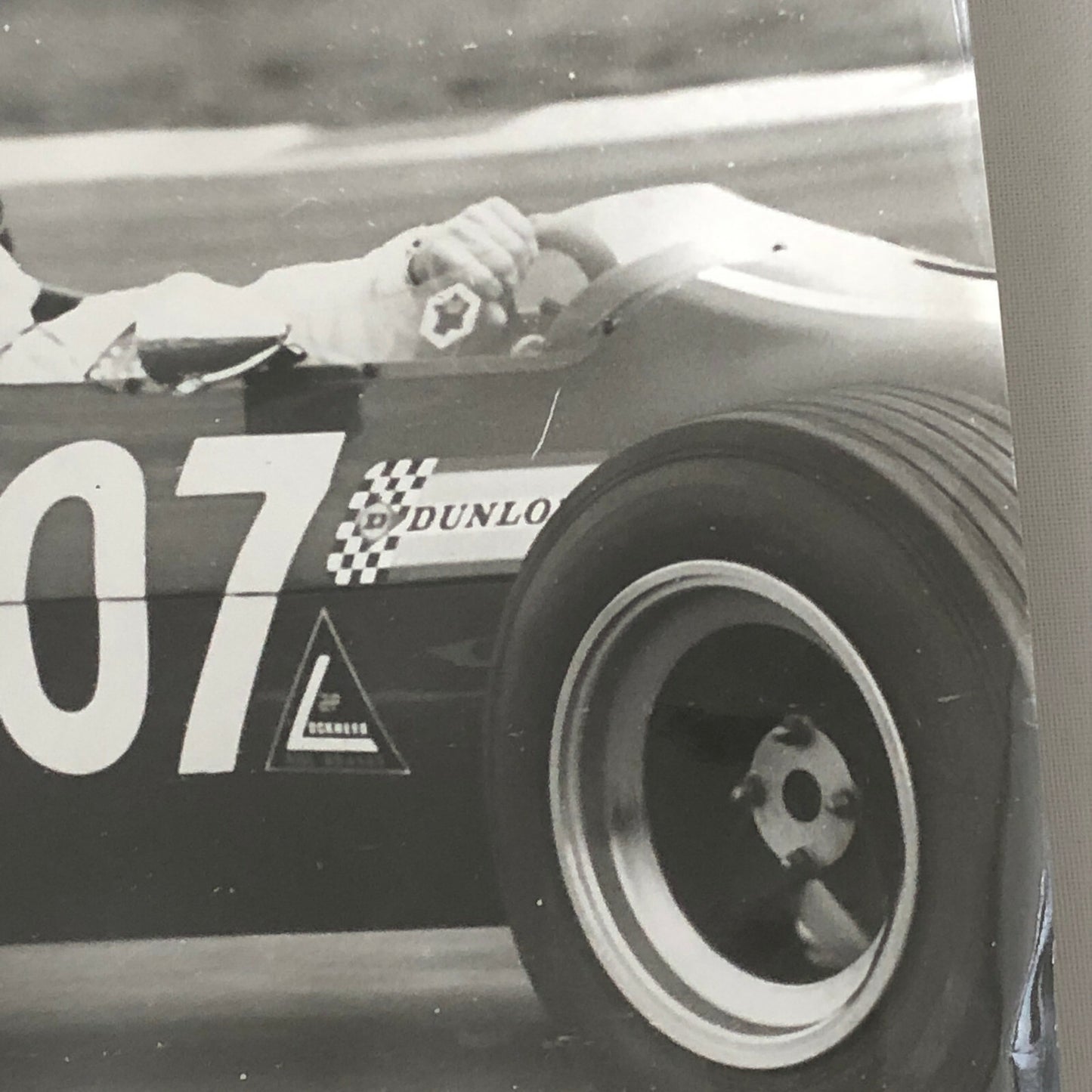Vintage Racing Car Photo Photograph Print Motorsport