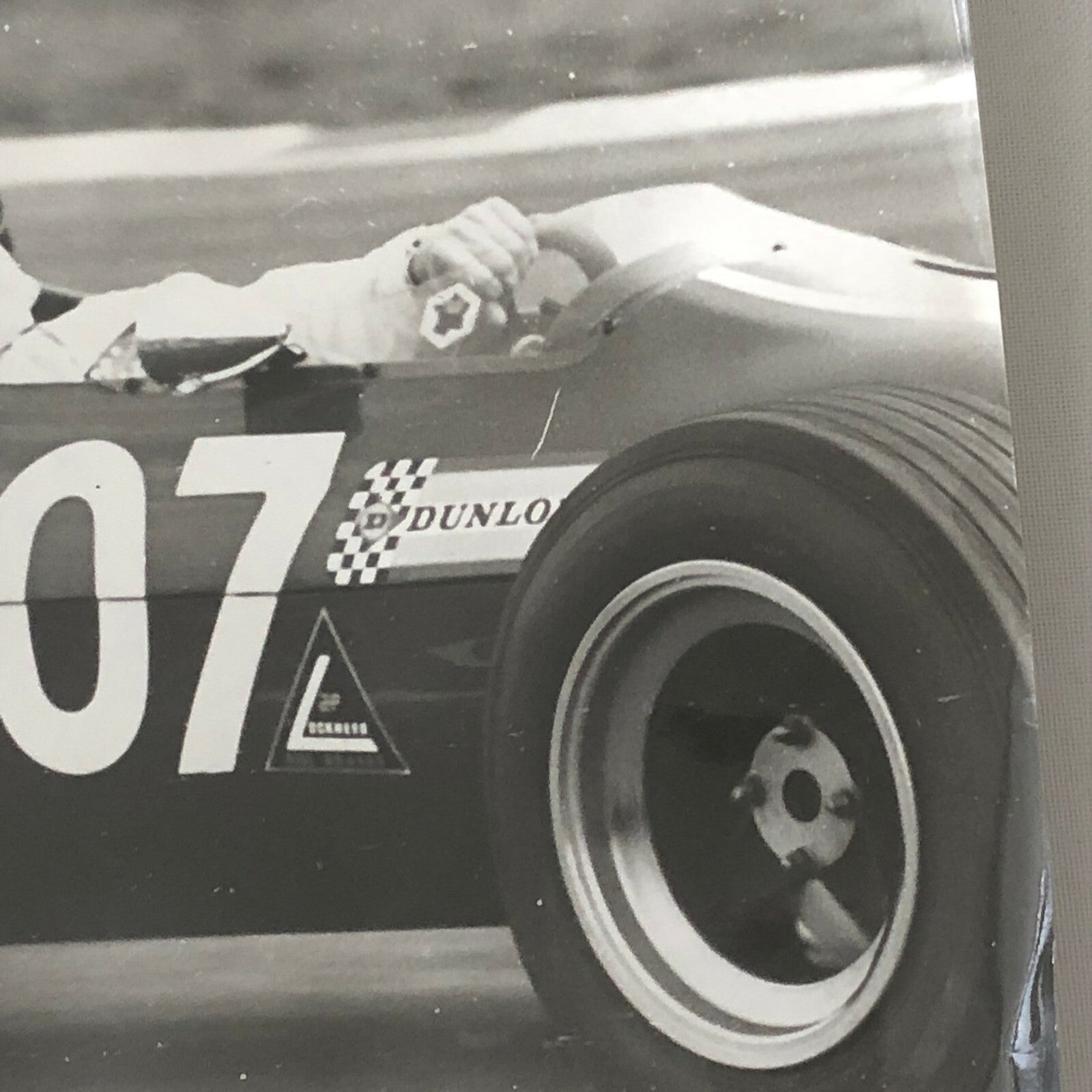 Vintage Racing Car Photo Photograph Print Motorsport
