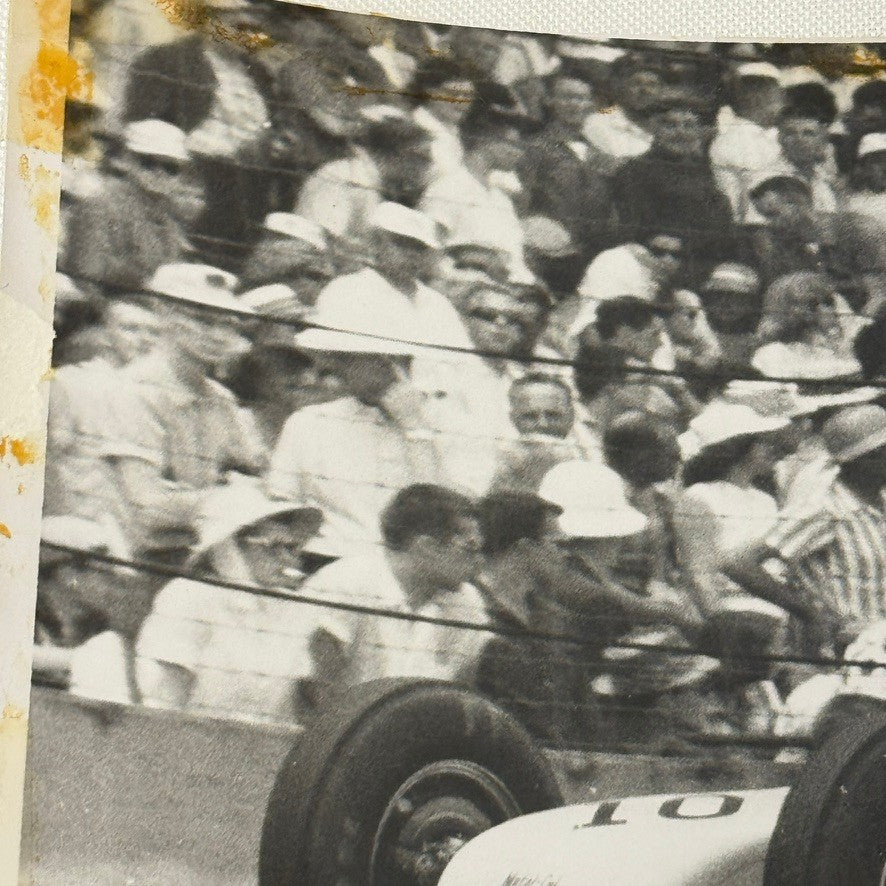 Vintage Indy Racing Phtoo Jimmy Bryan 1960 Last Race Photograph Indianapolis