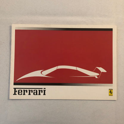 Ferrari Sales Brochure F40 Testarossa 348 Mondial Cabriolet Garage Francorchamps