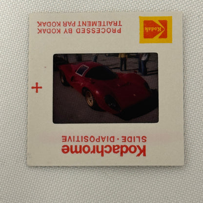 35MM Vintage Photo Slide Ferrari P4 Racing Car 1977
