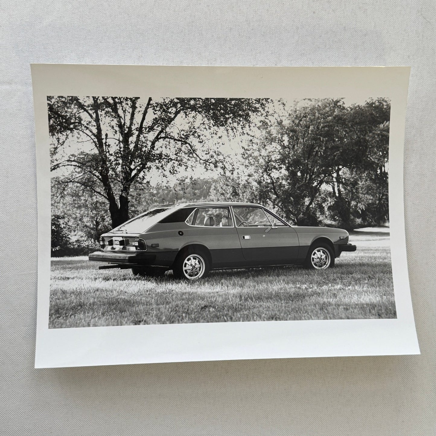 1977 Lancia Press Kit Brochure Photos Beta HPE Coupe Scorpion Sedan + 
