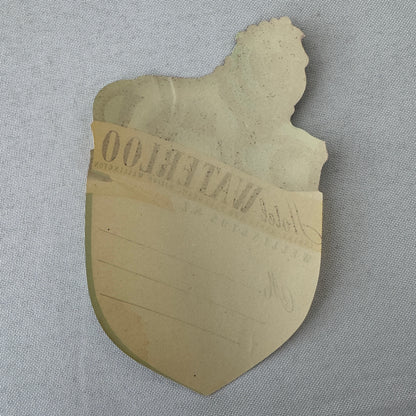 Vintage Hotel Travel Luggage Label Hotel Waterloo Wellington New Zealand Lion