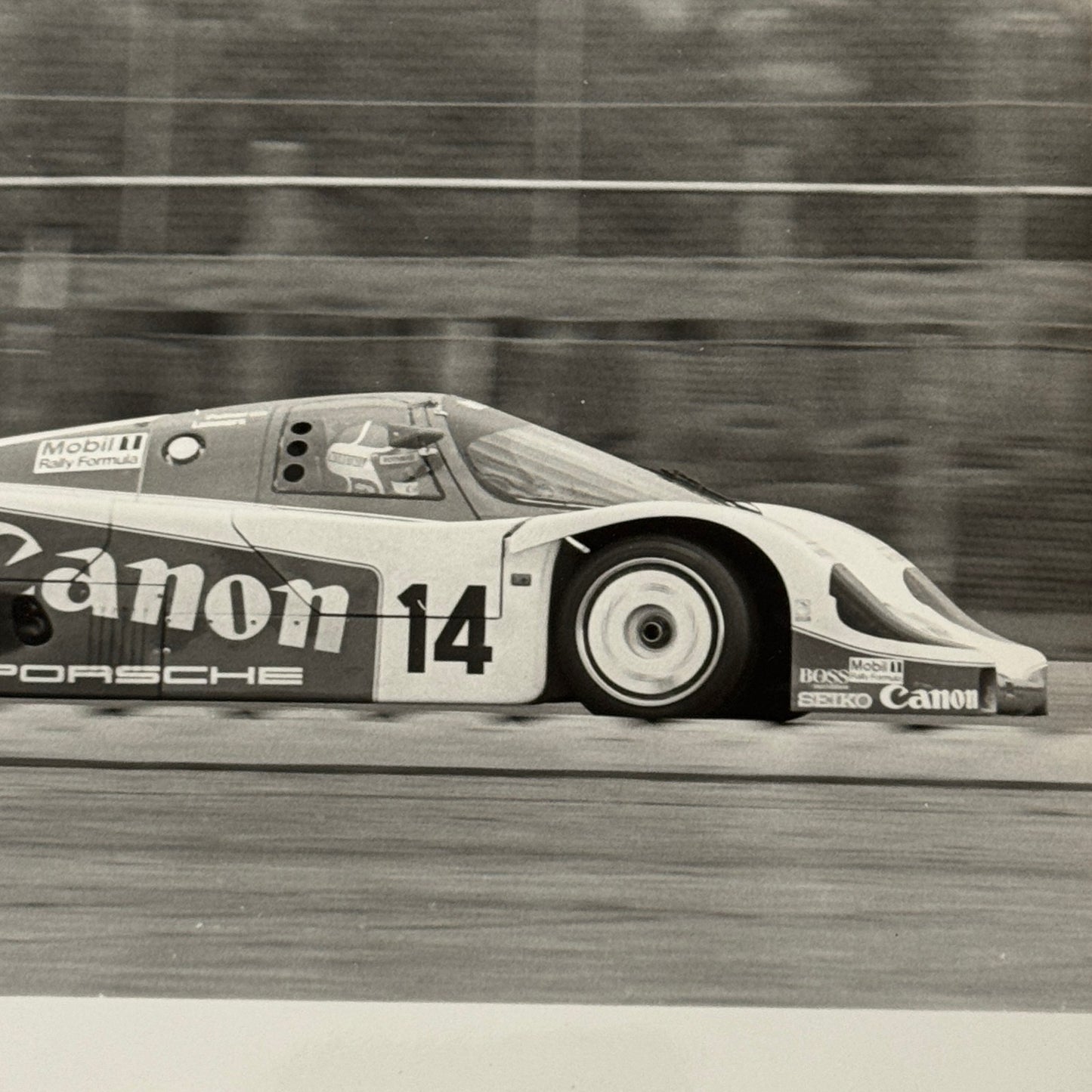 1984 Porsche 956 Canon Racing Car Factory Press Photo Photograph Print