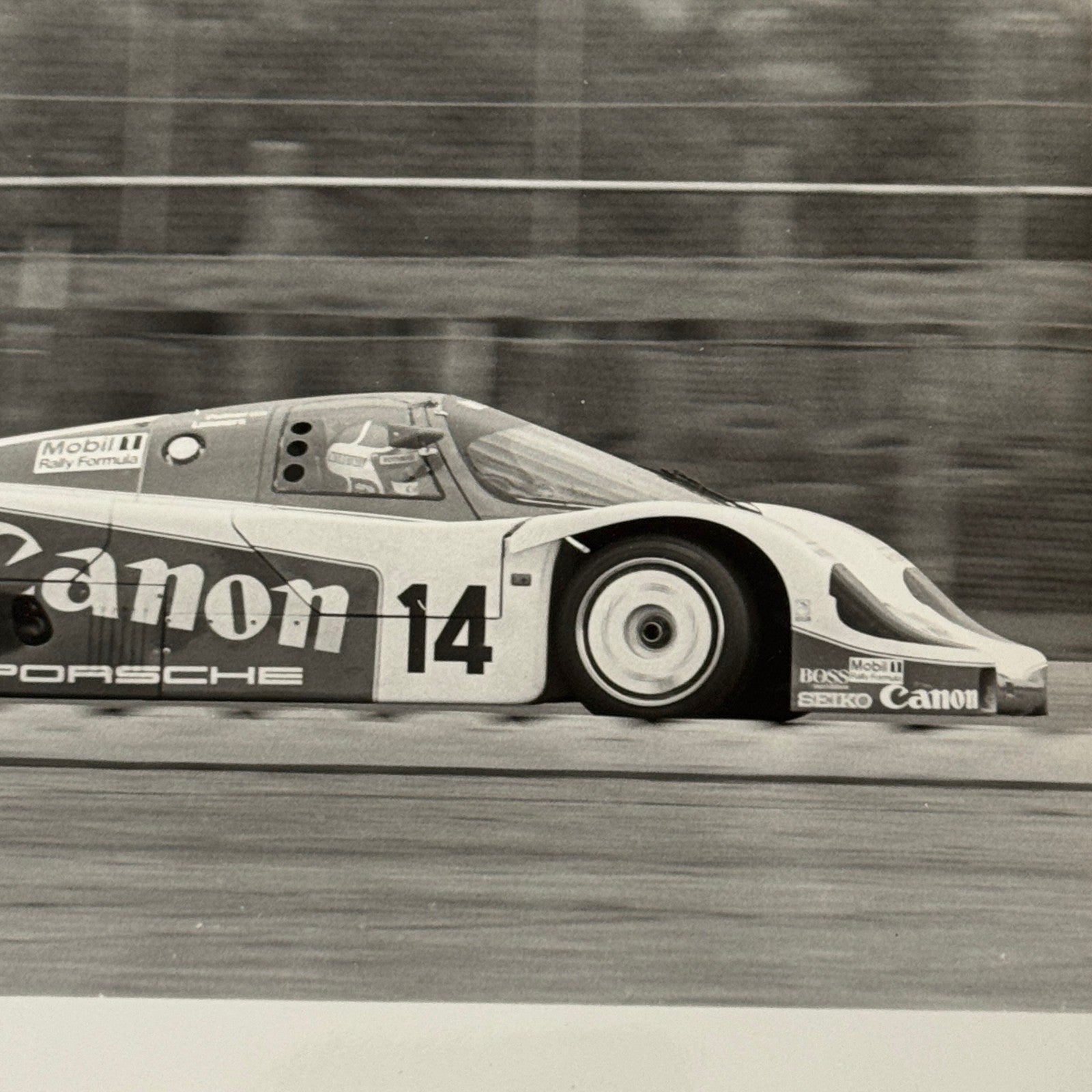 1984 Porsche 956 Canon Racing Car Factory Press Photo Photograph Print