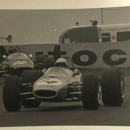 Vintage Racing Car Photo Photograph Print Motorsport Race