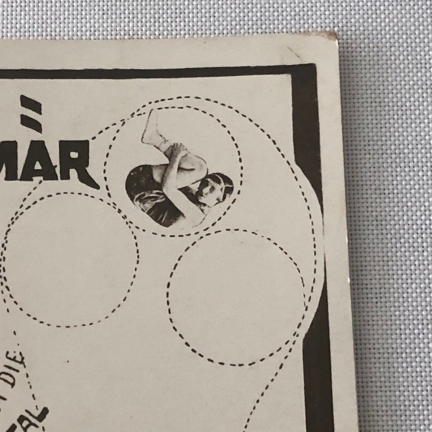 Circus Performer Acrobat Orlando Waldemar Germany Vintage Postcard Post Card