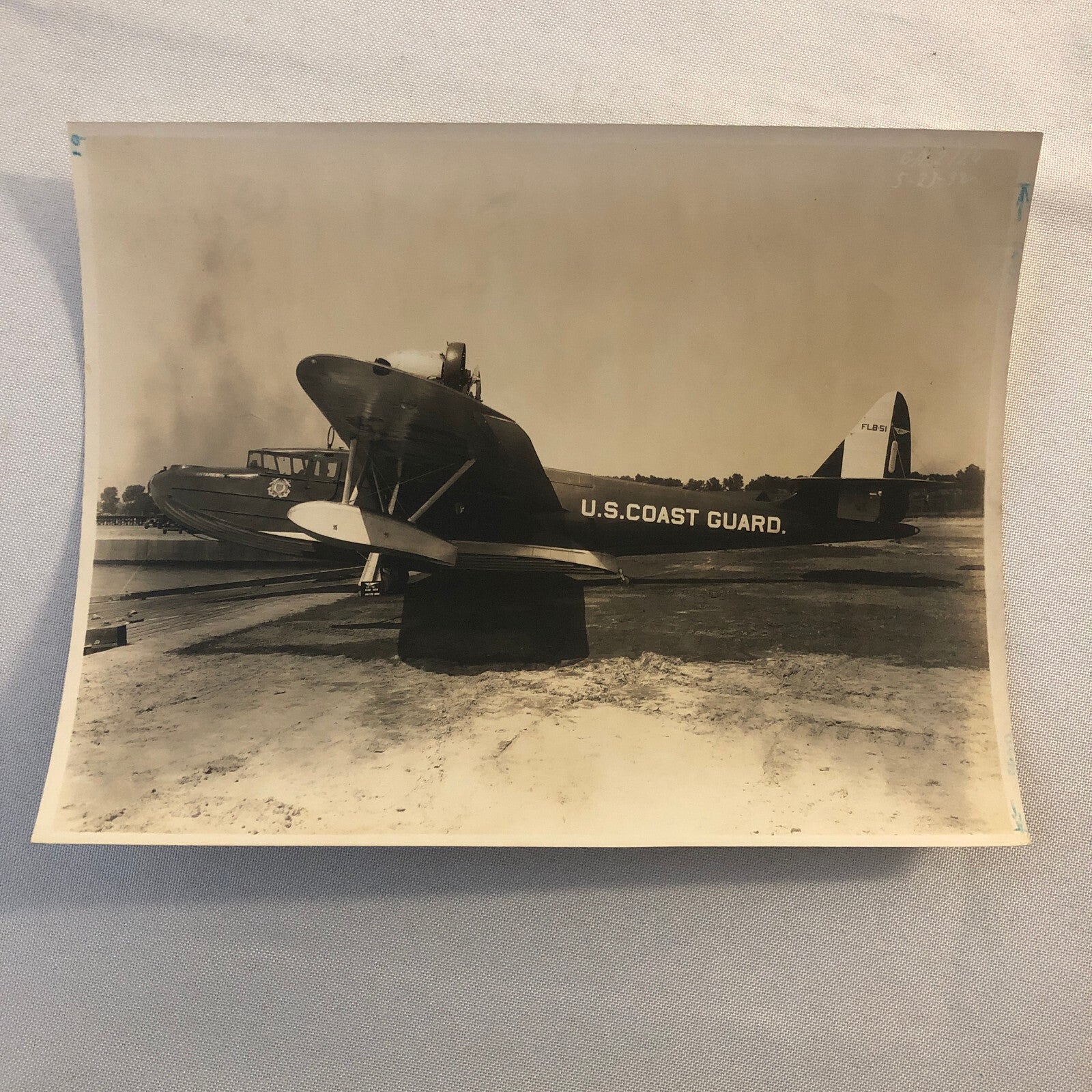 United States Coast Guard Vintage Airplane Aircraft Plane Photo Photograph