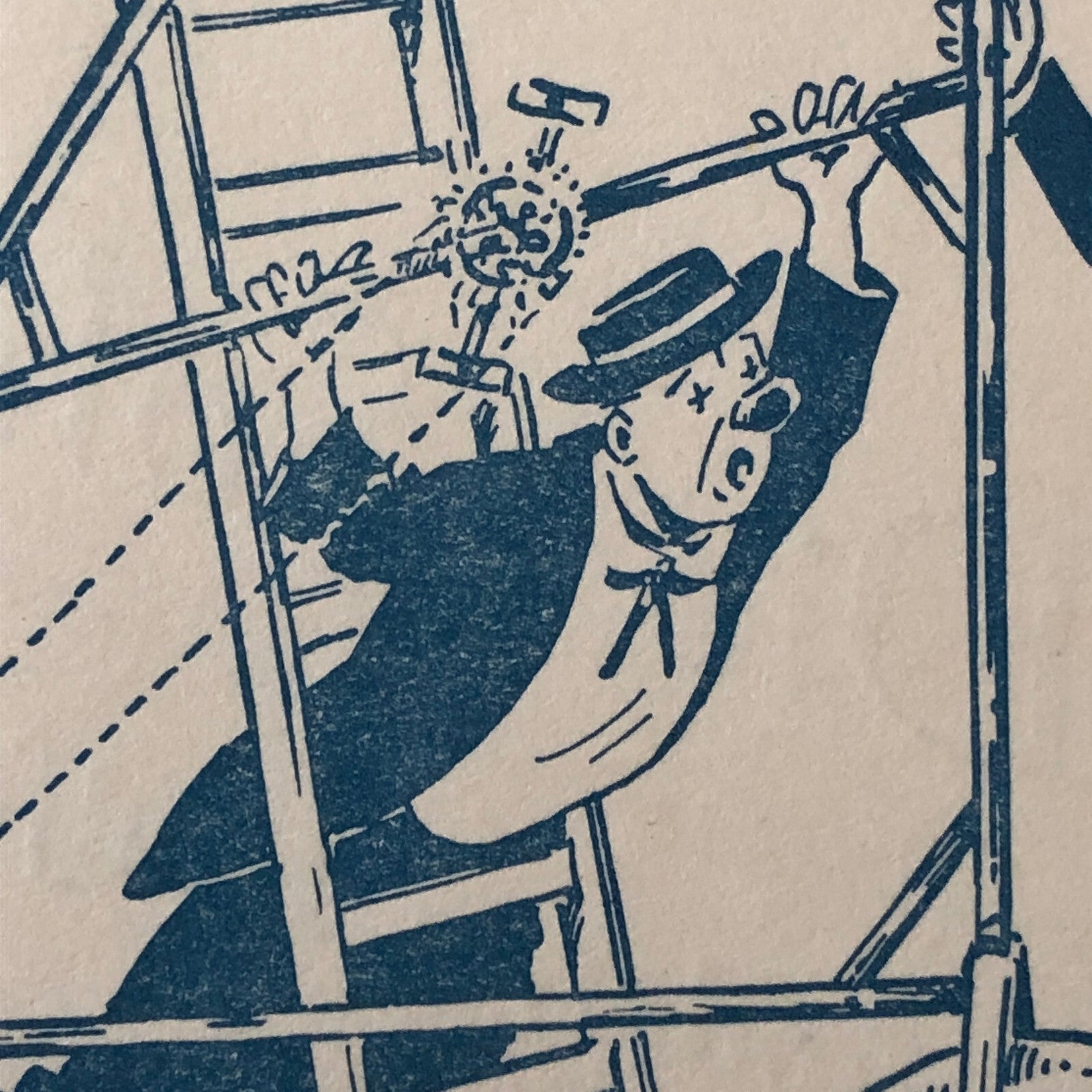 Circus Bicycle Act Postcard Post Card Die Solweigs Bike Vintage