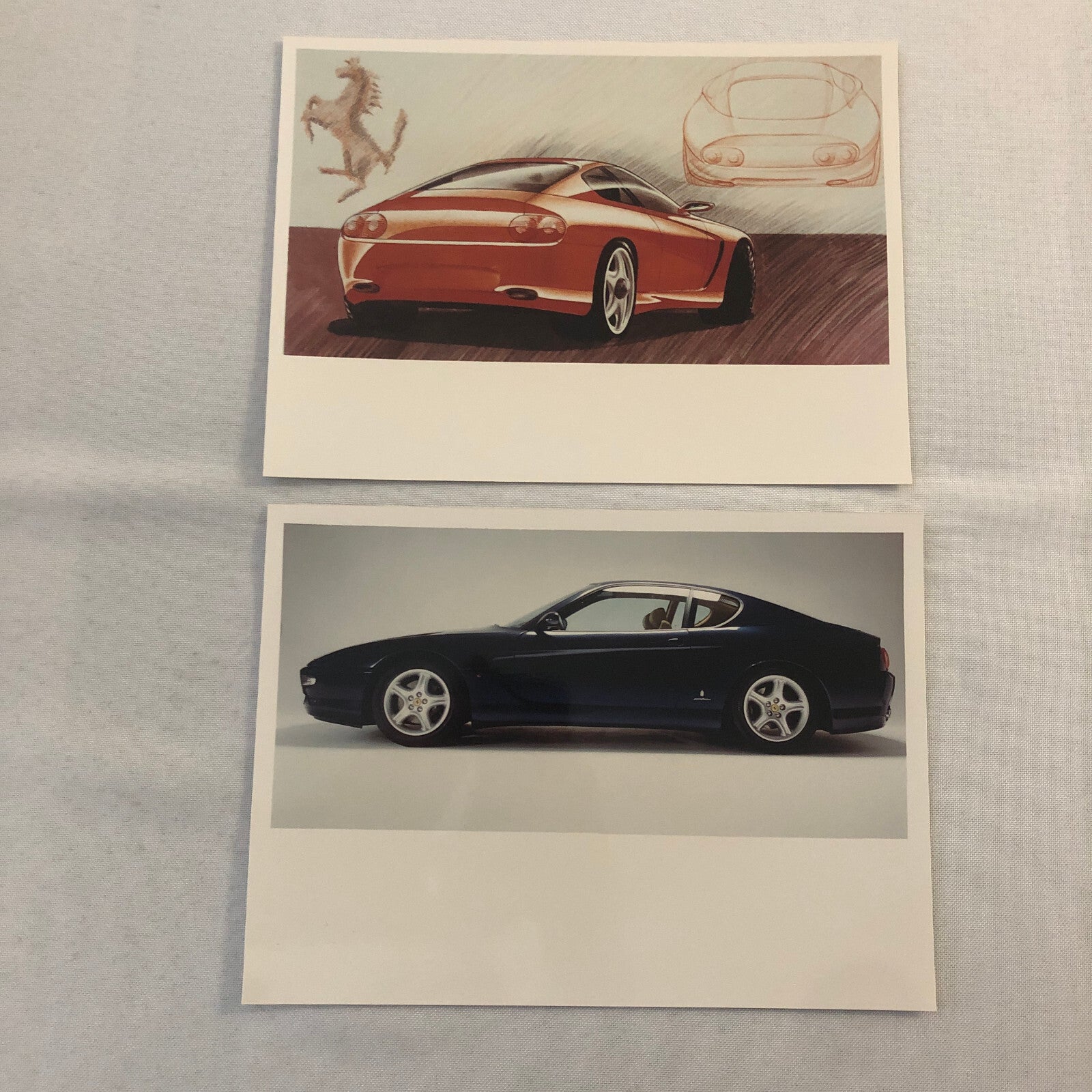 Ferrari 456GT 2+2 Car Press Kit Brochure Photos Original 456 GT DUTCH TEXT